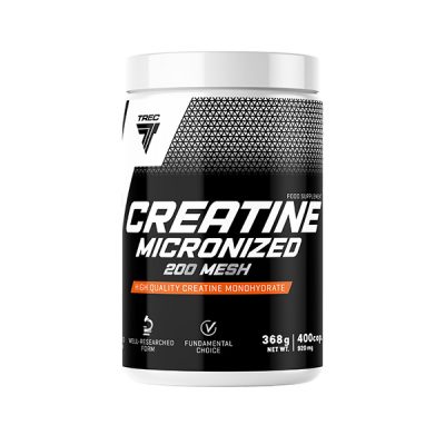 Barattolo di Creatine Micronized 200 Mesh